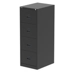 Filing Cabinet 2 3 or 4 Drawers in 3 colours by Bisley Qube Black