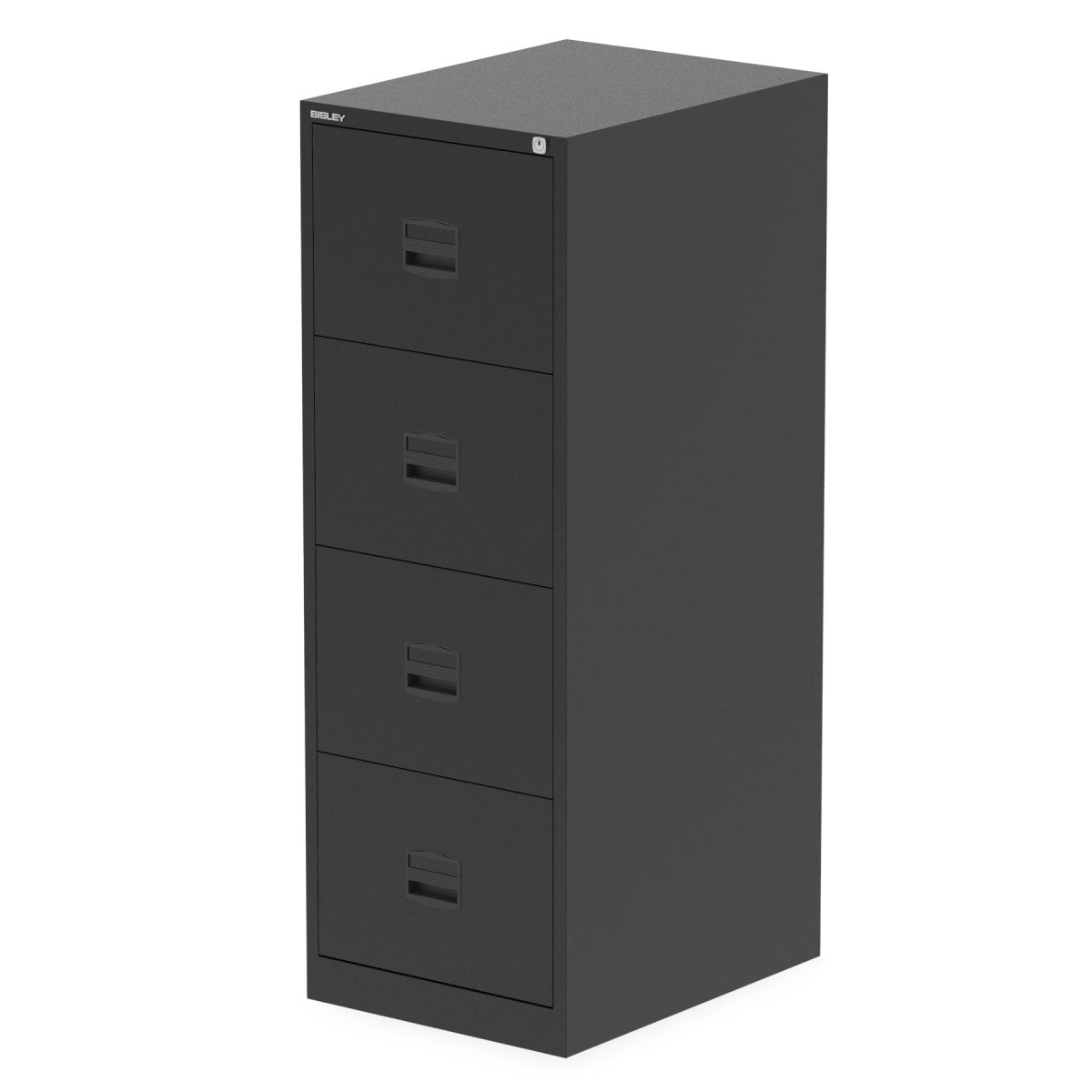 Filing Cabinet 2 3 or 4 Drawers in 3 colours by Bisley Qube Black