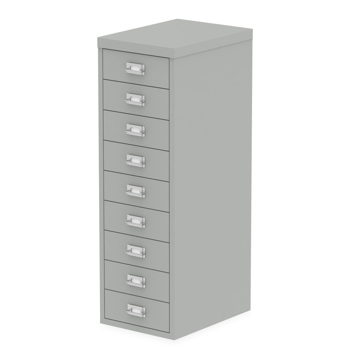 Multidrawer (9 or 10 Drawers) Qube by Bisley  Goose Grey