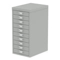 Multidrawer (9 or 10 Drawers) Qube by Bisley  Goose Grey