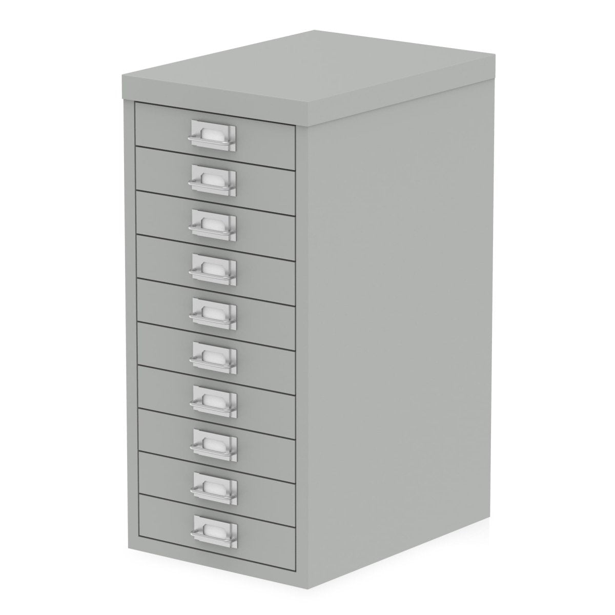 Multidrawer (9 or 10 Drawers) Qube by Bisley  Goose Grey