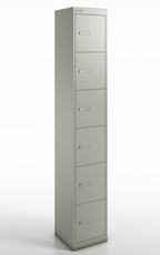 Office Locker (1 or 4 Doors, Standard or Slim) Qube by Bisley  