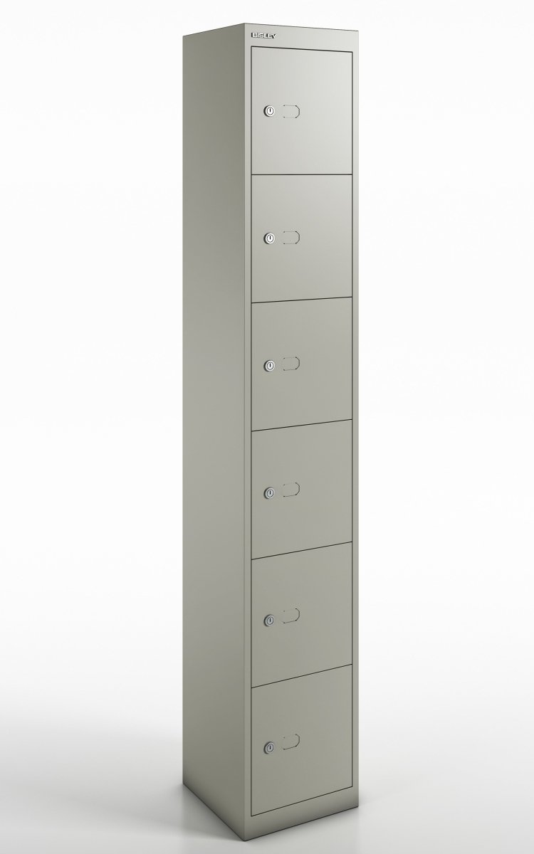Office Locker (1 or 4 Doors, Standard or Slim) Qube by Bisley  