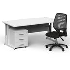 impulse-160mm-cantilever-straight-desk-with-mobile-pedestal-operator-chair Dynamic  White White 