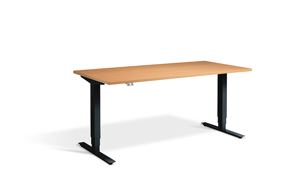 Lavoro Standing Desk Height Adjustable  | BADV16080-Dijon Walnut