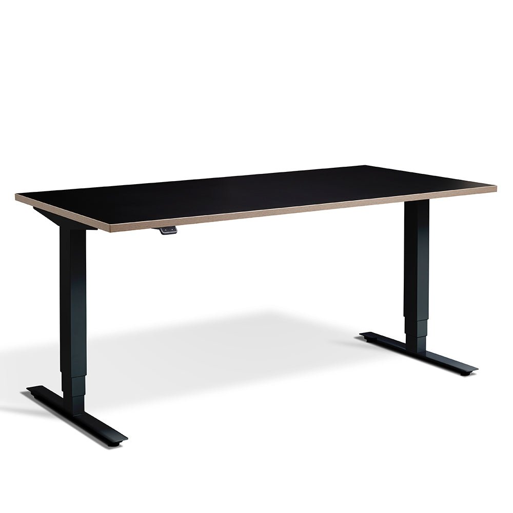 Lavoro Sit Stand Height Adjustable Desk choose desk colour and width 120 140 160 or 182