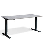 Lavoro Sit Stand Height Adjustable Desk choose desk colour and width 120 140 160 or 183
