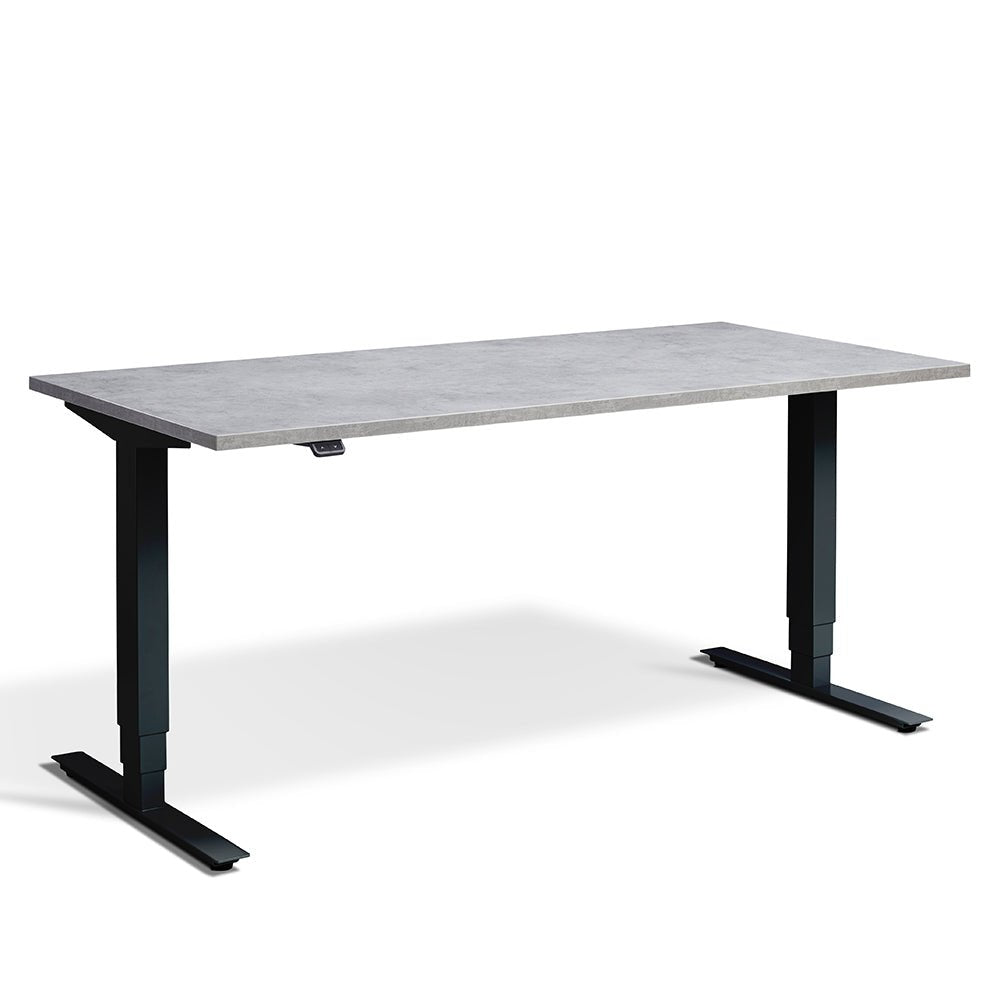 Lavoro Sit Stand Height Adjustable Desk choose desk colour and width 120 140 160 or 183