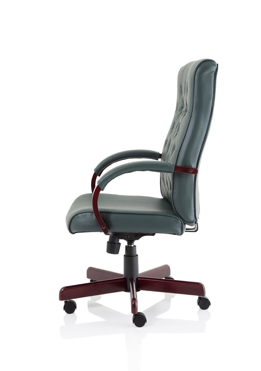 Office furniture chesterfield-leather-executive-chair Dynamic  Green   
