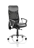  Executive Office Chair Vegas High Back Blackwith Arms  Colour Black 
