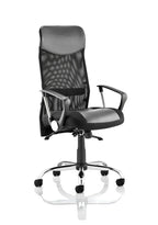  Executive Office Chair Vegas High Back Blackwith Arms  Colour Black 