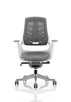Office furniture zure-executive-chair-with-white-shell Dynamic  Black Fabric Colour Bespoke Ginseng Chilli 