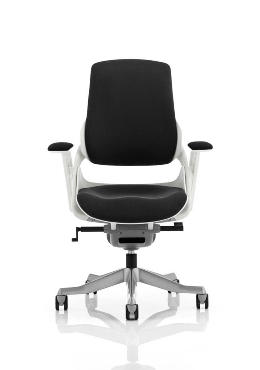 Office furniture zure-executive-chair-with-white-shell Dynamic  Bespoke Myrrh Green Fabric Colour Bespoke Myrrh Green 