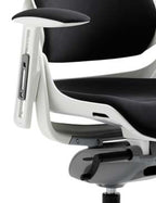 Office furniture zure-executive-chair-with-white-shell Dynamic  Bespoke Maringa Teal Fabric Colour Bespoke Maringa Teal 