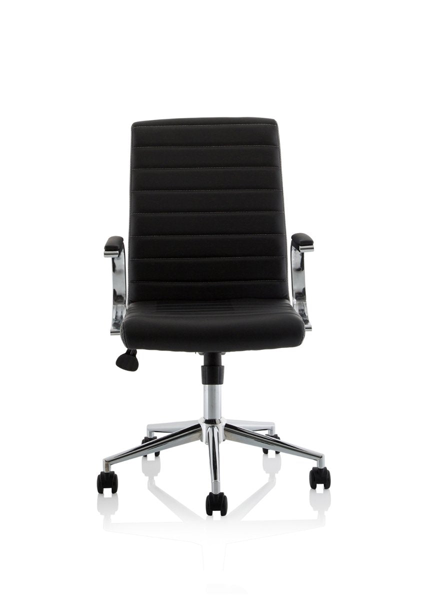 Office furniture ezra-executive-chair Dynamic  With Glides Colour Black Leather 