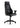 Office Chair Windsor Medium Back Executive Black Leather with Arms None   