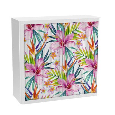 Colourful Tambour cupboard office furniture funky fun