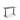 Height Adjustable Flyga Sit Stand Lavoro Design Desk 140cm wide 80cm Deep  Grey Oak leg Black