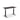 Height Adjustable Flyga Sit Stand Lavoro Design Desk 140cm wide 80cm Deep  Cascina Pine leg Black