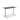 Height Adjustable Flyga Sit Stand Lavoro Design Desk 120cm wide 70cm Deep  Concrete leg Black