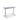 Height Adjustable Flyga Sit Stand Lavoro Design Desk 140cm wide 80cm Deep  Black leg White