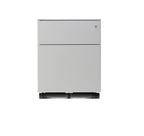 Lavoro metal locking form pedestal 2 Drawer BlackThat’s My Office Furniture, 360 Degree View storage, desk, chair