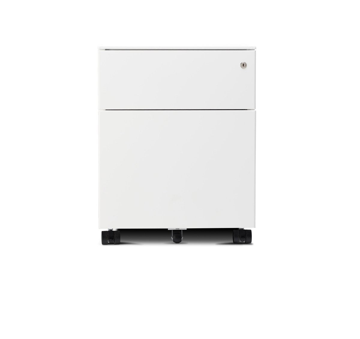 Lavoro metal locking form pedestal 3 Drawer SilverThat’s My Office Furniture, 360 Degree View storage, desk, chair