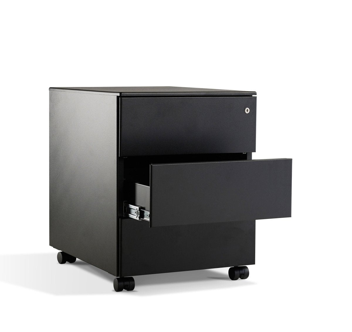 Lavoro metal locking form pedestal  That’s My Office Furniture, 360 Degree View storage, desk, chair