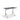 Lavoro Forma   Sit Stand Height Adjustable desk White  140cm wide 80cmDeep  Concrete leg Black