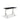 Lavoro Forma   Sit Stand Height Adjustable desk White  140cm wide 70cmDeep  Graphite leg Black