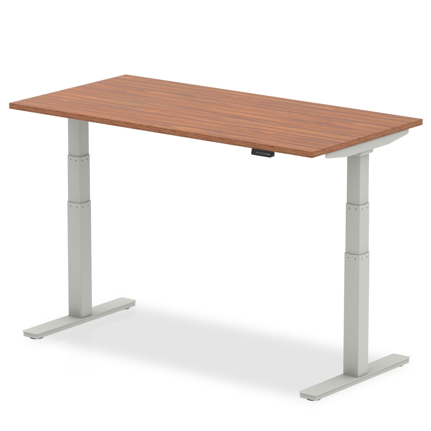 Office furniture air-height-adjustable-desk Dynamic  Walnut 160 Wide
