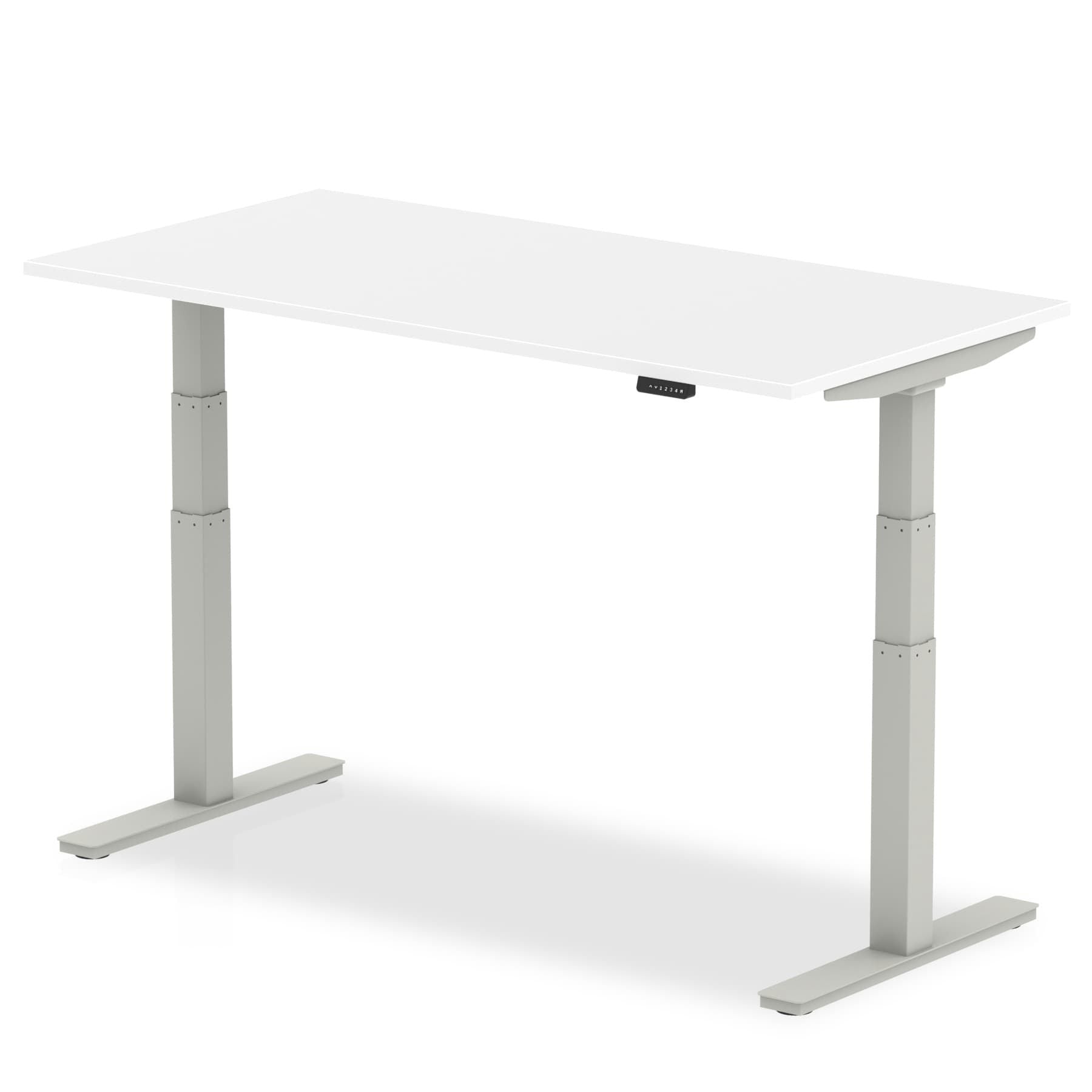 Office furniture air-height-adjustable-desk Dynamic  White 120 Wide