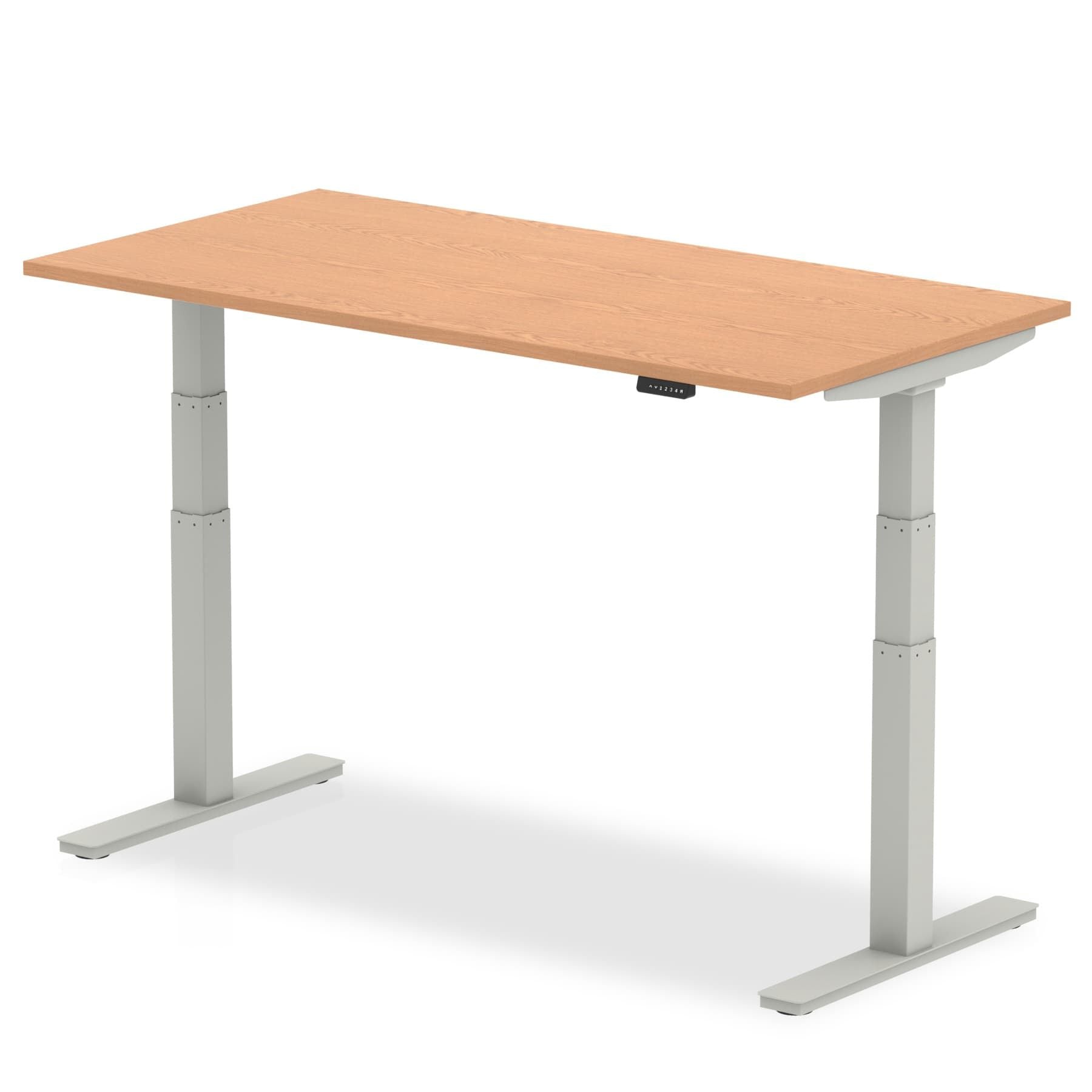 Office furniture air-height-adjustable-desk Dynamic  Oak 140 Wide