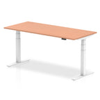 Office furniture air-height-adjustable-desk Dynamic  Beech 180 Wide