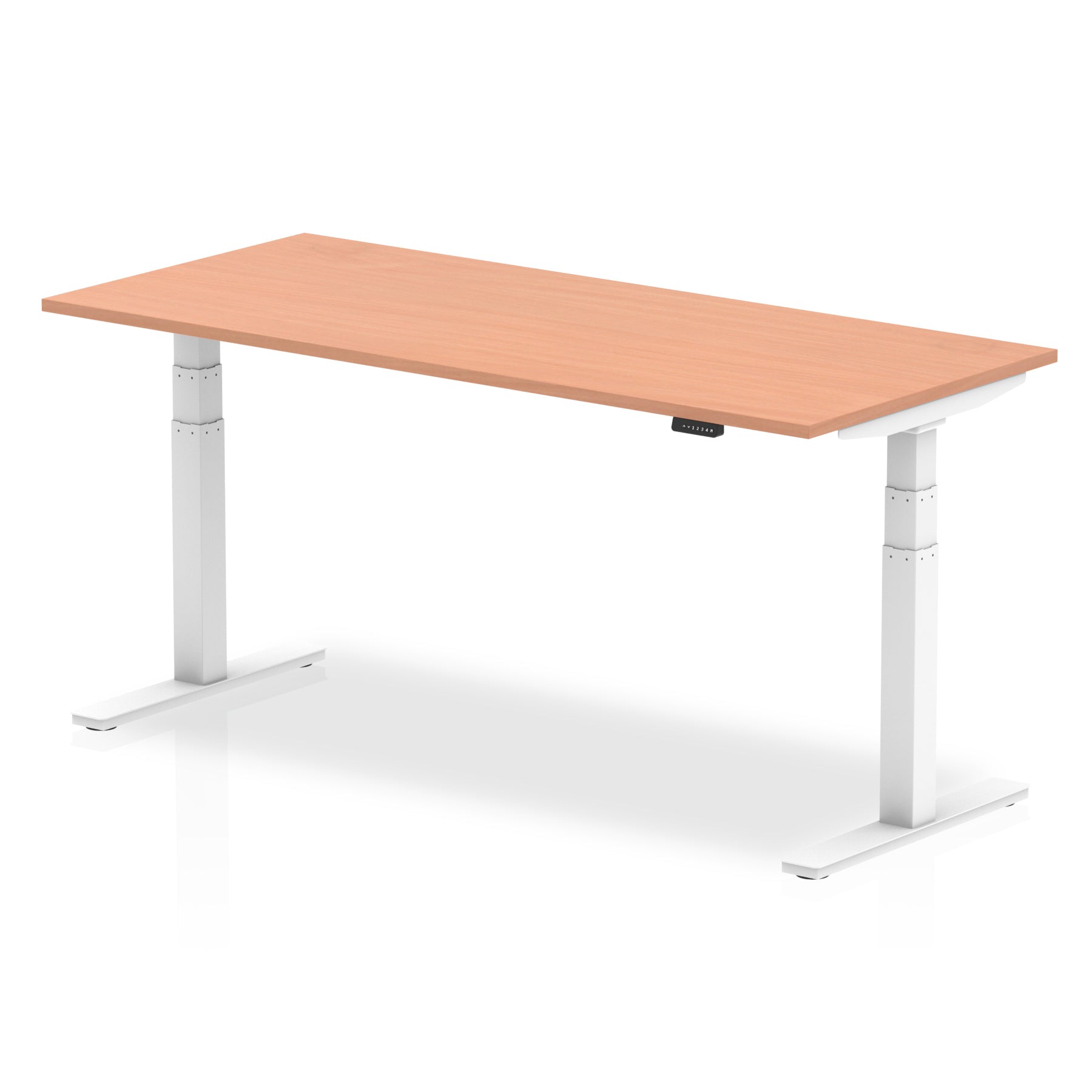 Office furniture air-height-adjustable-desk Dynamic  Beech 180 Wide