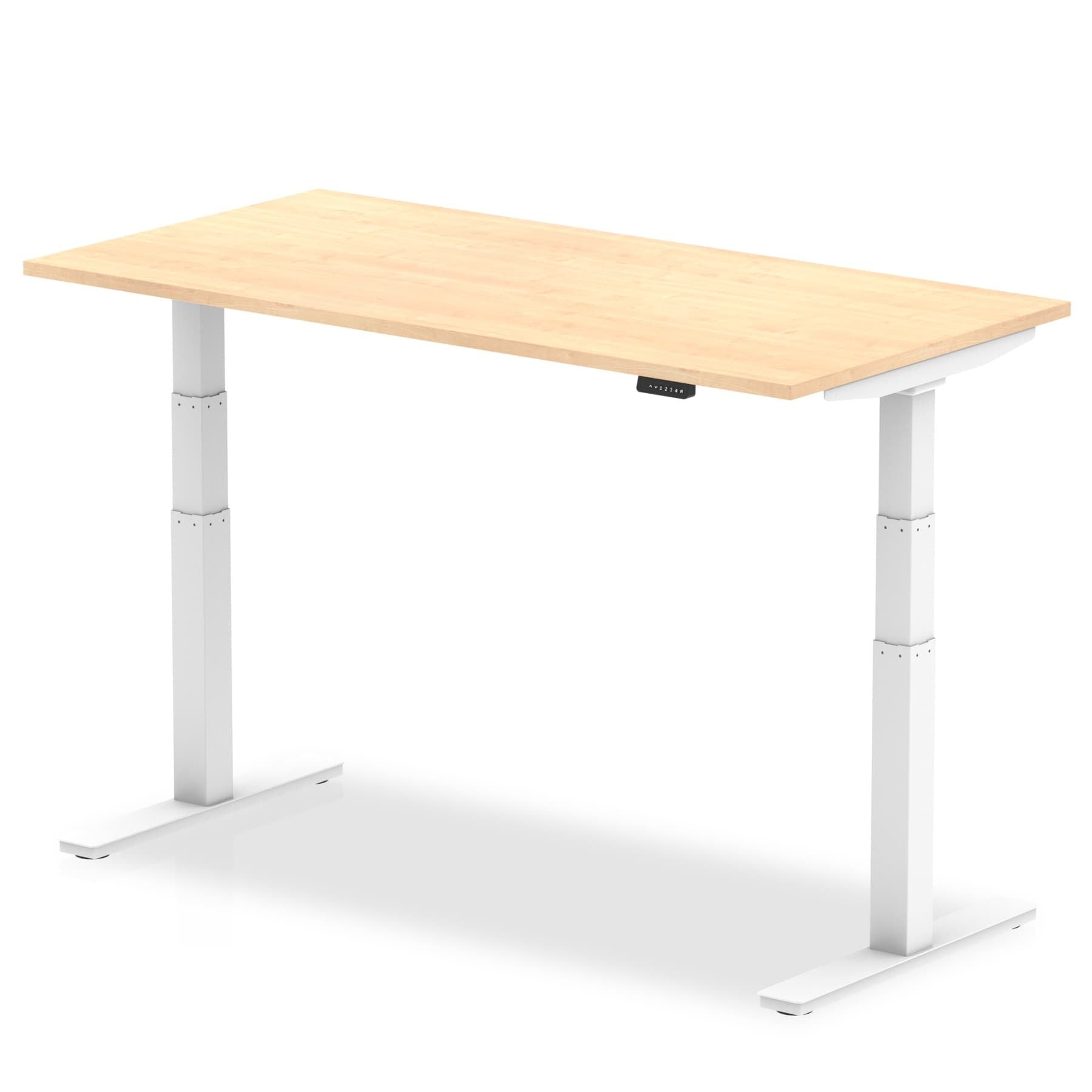 Office furniture air-height-adjustable-desk Dynamic  Maple 140 Wide
