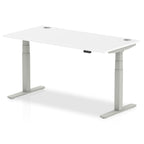 Office furniture air-height-adjustable-desk-with-cable-ports Dynamic  Grey Oak 180 Wide