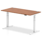 Office furniture air-height-adjustable-desk-with-cable-ports Dynamic  Beech 180 Wide