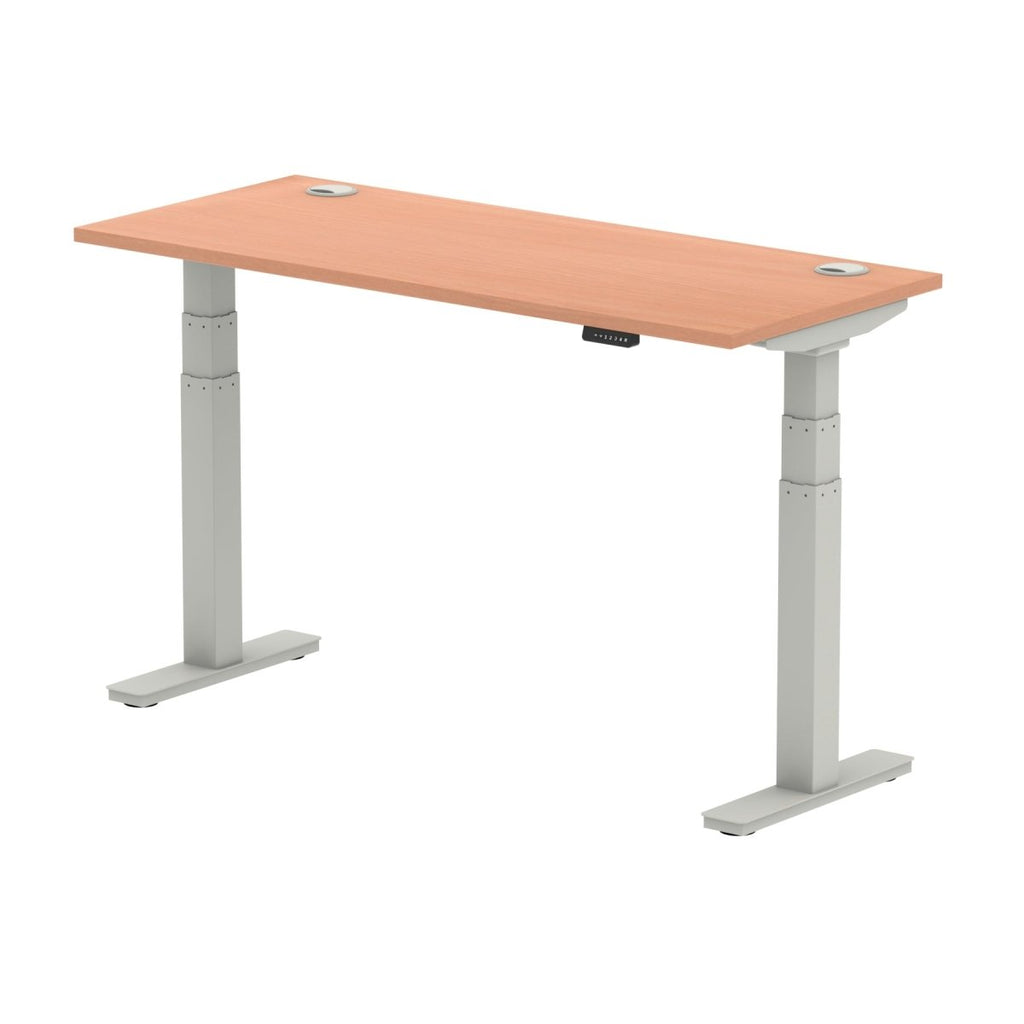 Office furniture air-slimline-height-adjustable-desk Dynamic  Beech 140 Wide