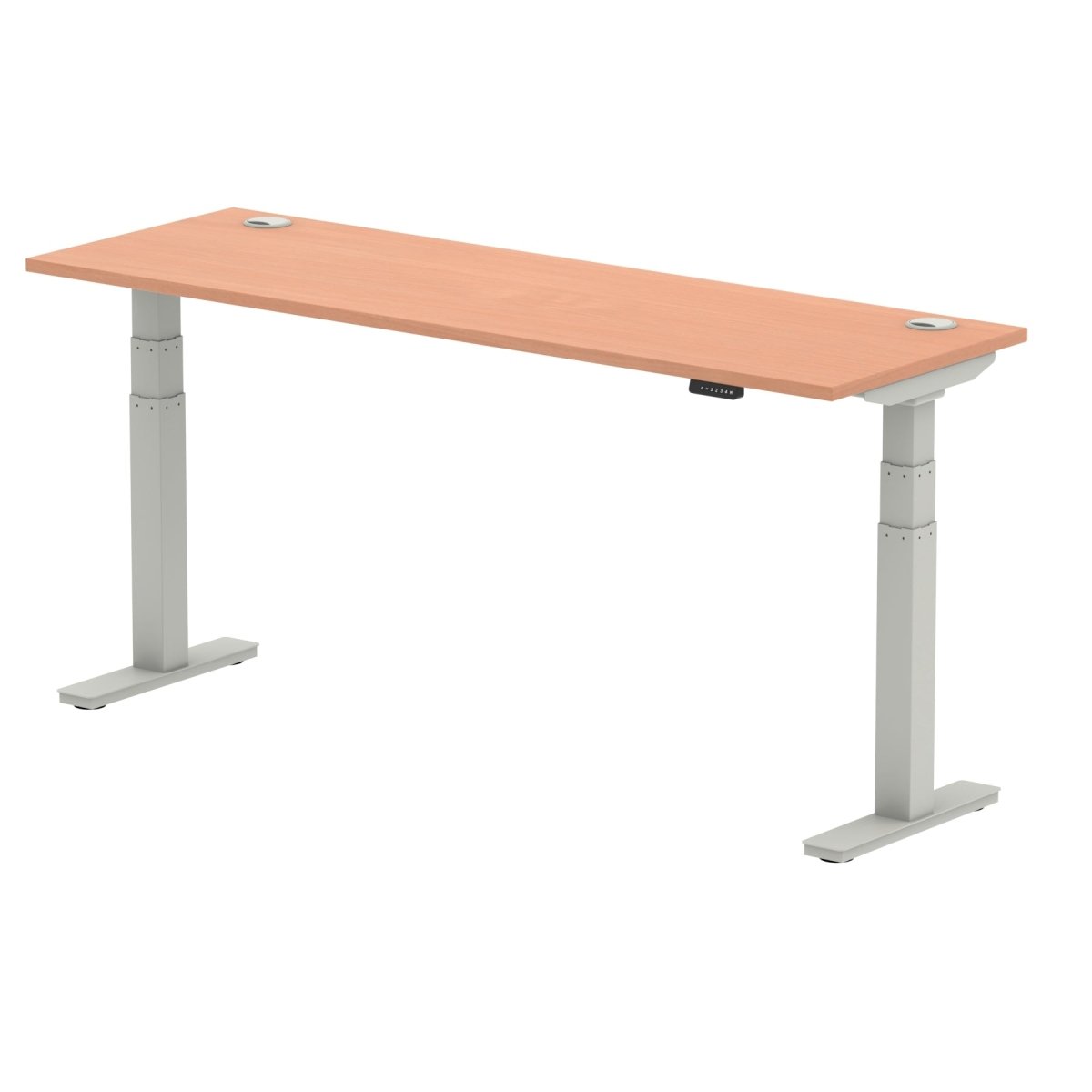 Office furniture air-slimline-height-adjustable-desk Dynamic  Beech 180 Wide