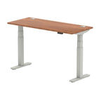 Office furniture air-slimline-height-adjustable-desk Dynamic  Walnut 120 Wide
