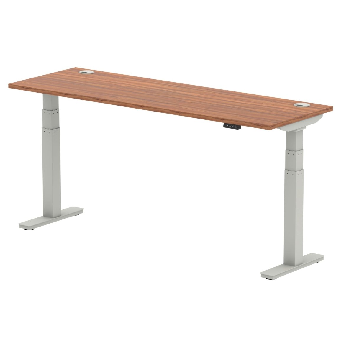 Office furniture air-slimline-height-adjustable-desk Dynamic  Walnut 180 Wide