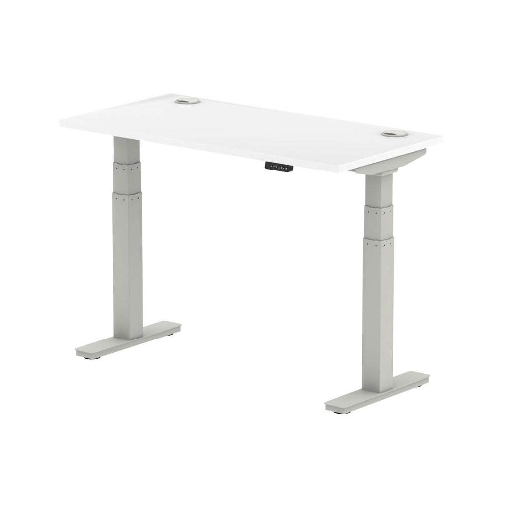 Office furniture air-slimline-height-adjustable-desk Dynamic  White 120 Wide