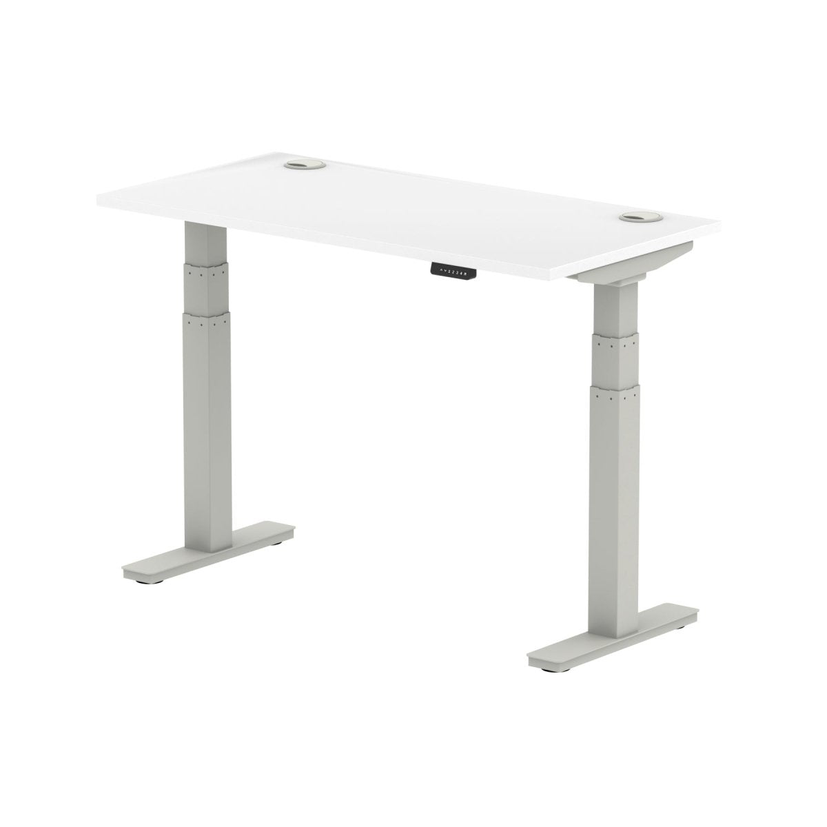 Office furniture air-slimline-height-adjustable-desk Dynamic  White 120 Wide