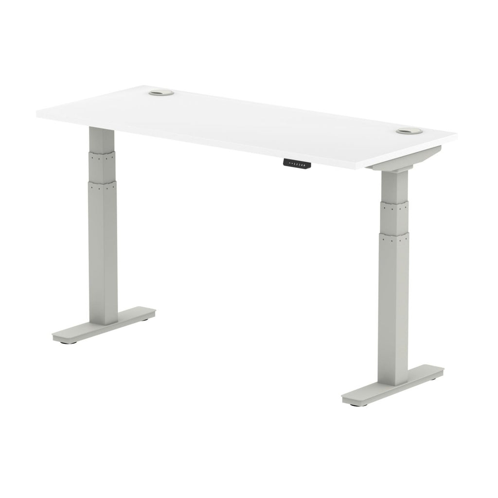 Office furniture air-slimline-height-adjustable-desk Dynamic  White 140 Wide