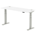 Office furniture air-slimline-height-adjustable-desk Dynamic  White 160 Wide