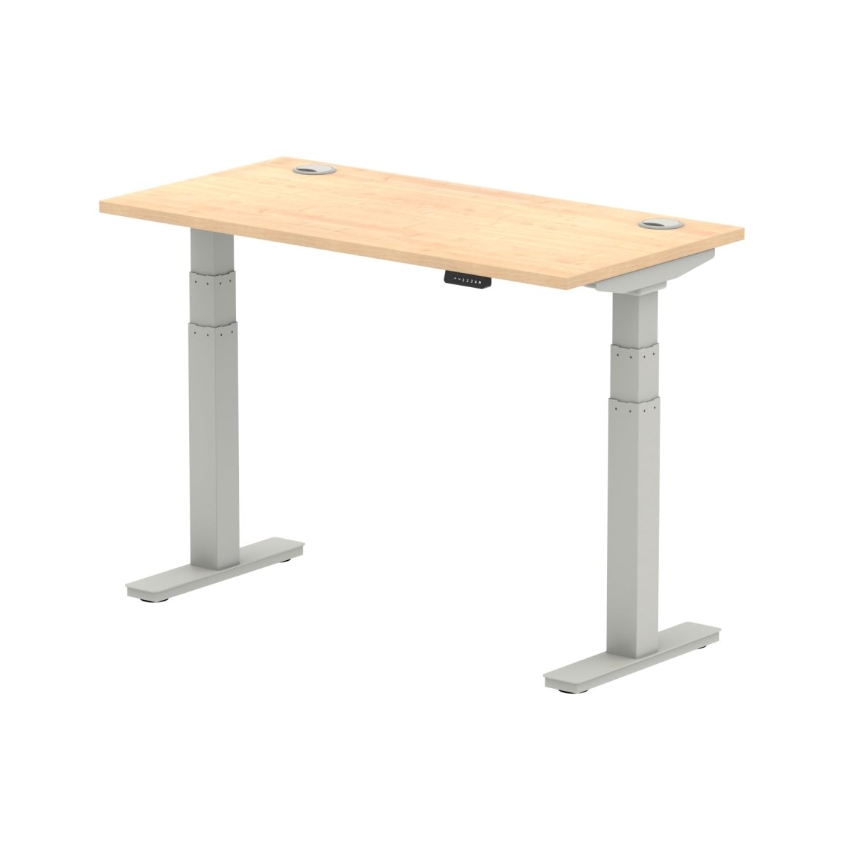 Office furniture air-slimline-height-adjustable-desk Dynamic  Maple 120 Wide