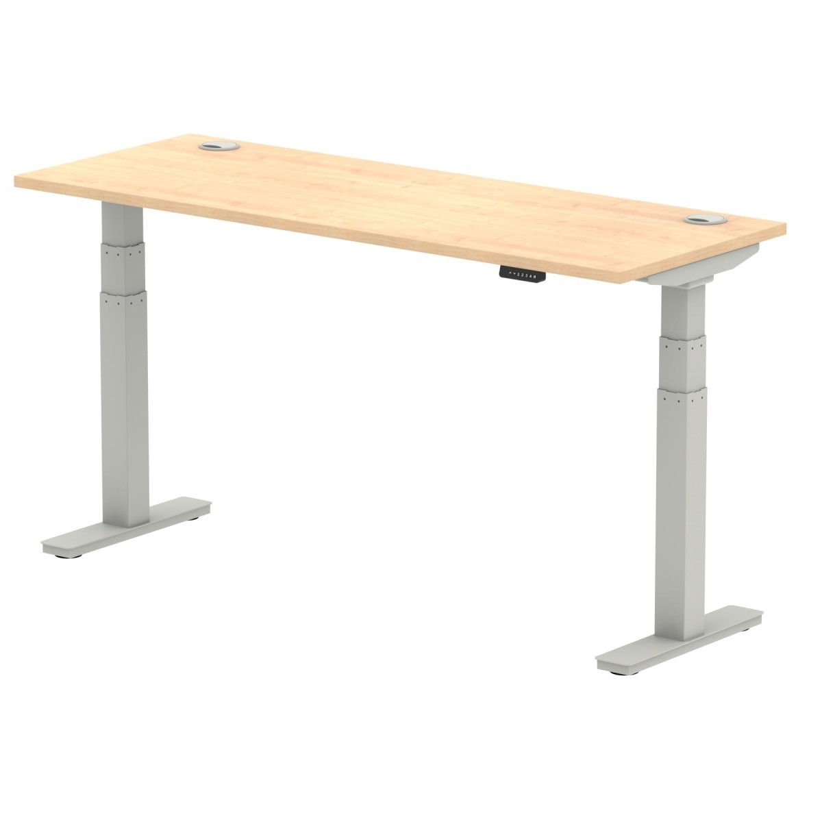 Office furniture air-slimline-height-adjustable-desk Dynamic  Maple 160 Wide