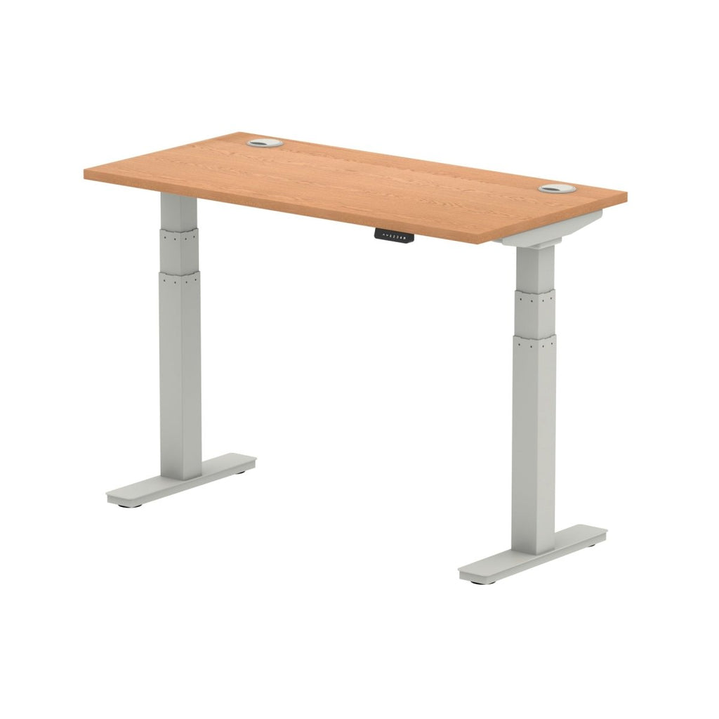 Office furniture air-slimline-height-adjustable-desk Dynamic  Oak 120 Wide