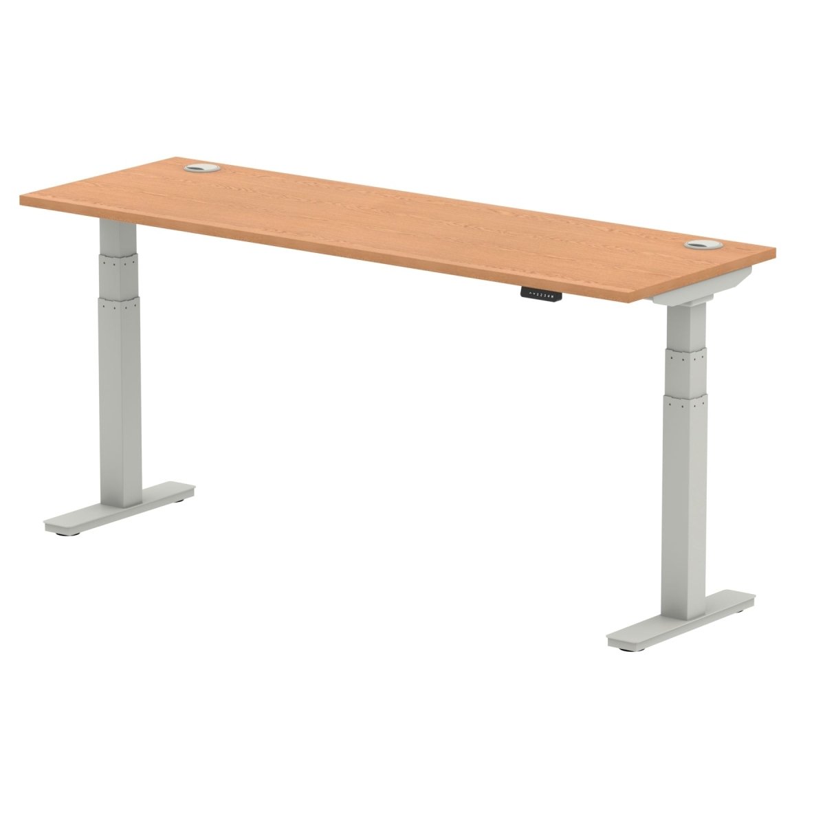 Office furniture air-slimline-height-adjustable-desk Dynamic  Oak 180 Wide